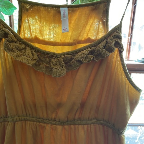 Boho dress by Xhilaration Target, Sz L cotton material - Picture 3 of 4